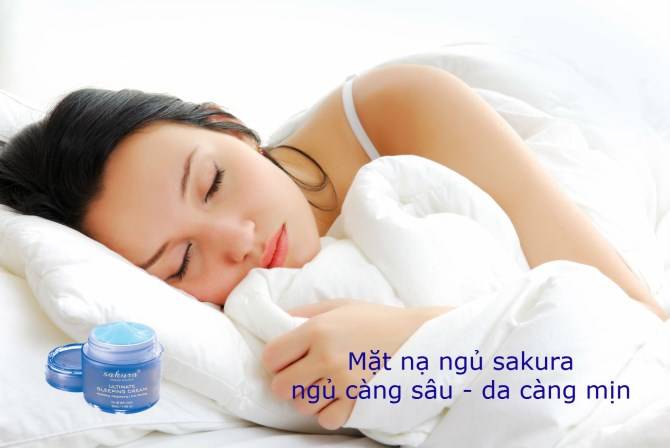 Mặt nạ ngủ Sakura- Đưa bạn vào giấc ngủ sâu.