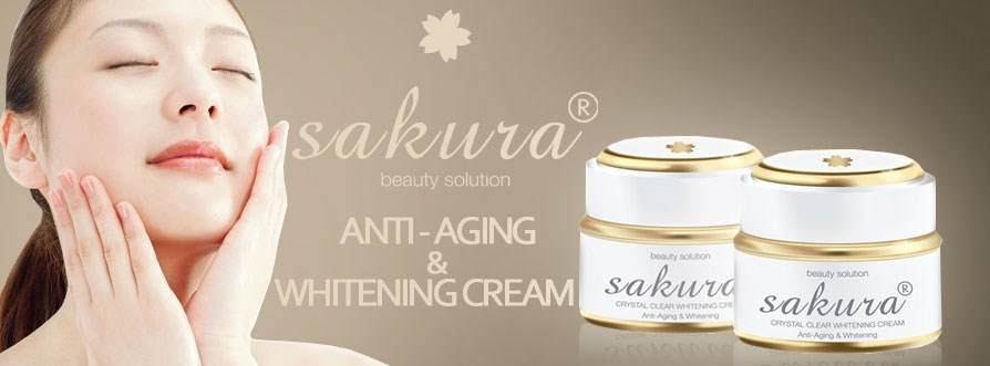 Kem dưỡng trắng da chống lão hóa Sakura – Bạn đồng hành cùng chị em phụ nữ Kem dưỡng trắng da chống lão hóa Sakura Anti Wrinkle Whitening – “Thần dược” cho nhan sắc của phụ nữ U30+