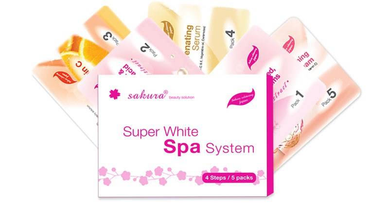 Set tắm trắng Sakura