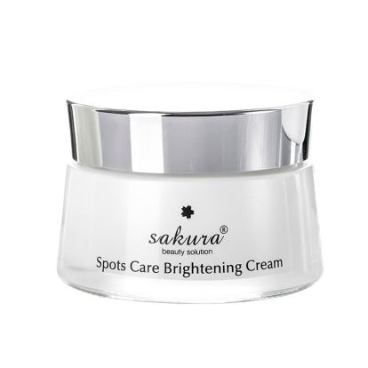 Kem dưỡng trắng da và ngăn ngừa sạm nám Sakura Spots Care Brightening Cream 45g